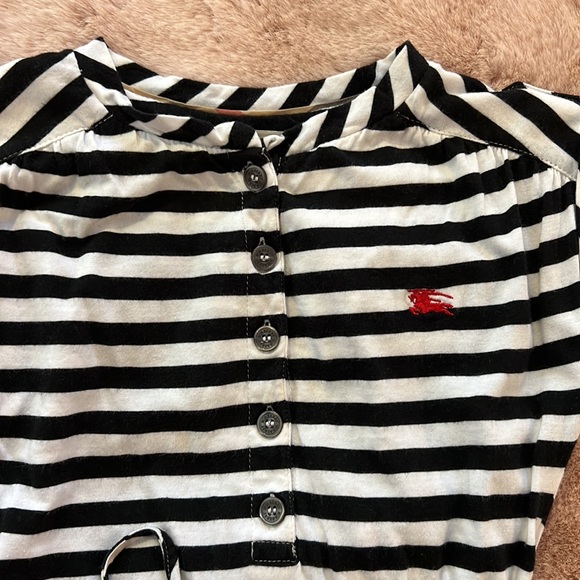 Burberry Stripe Cotton Dress - Picture 2 of 4